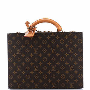 Louis Vuitton 34 Boite Bijoux Jewelry Case Monogram Canvas